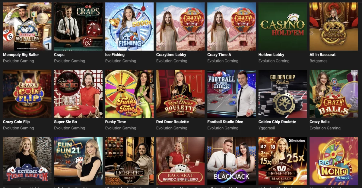 Live casino gg